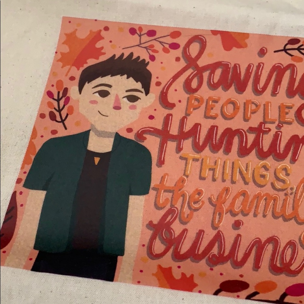 Supernatural Tote Bag Sam & Dean - Picture 5 of 12